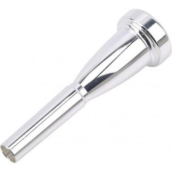 Trompette portable en alliage de cuivre plaqué argent