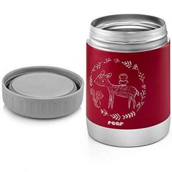 REER Warmhaltebox ColourDesign Edelstahl 300ml Beerenrot