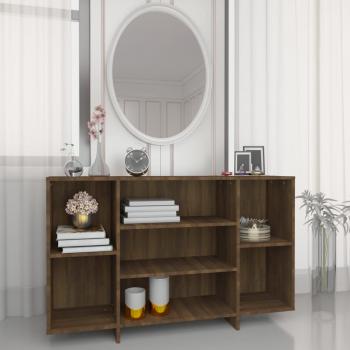 Buffet chêne marron 120x30x75 cm bois d'ingénierie 813067