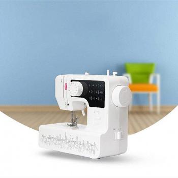 Household Electric Sewing Machine with Thick Stitching Edge and Eyelet Feature