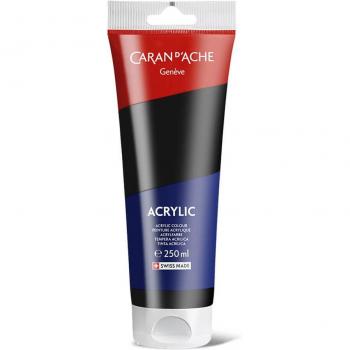 CARAN D'ACHE Acrylfarbe 250ml Schwarz
