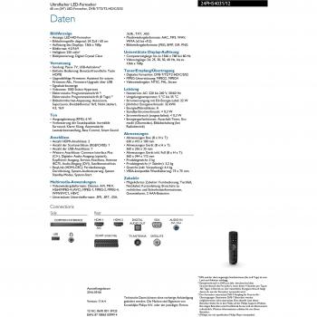 PHILIPS Televisor 24 pulgadas 24PHS4031