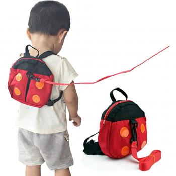 2in1 Ladybug Anti-Loss Safety Harness Backpack