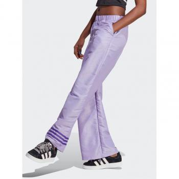Fialové track pantalóny adidas Wide Leg