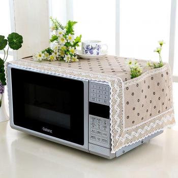 Cotton Linen Microwave Oven Hood