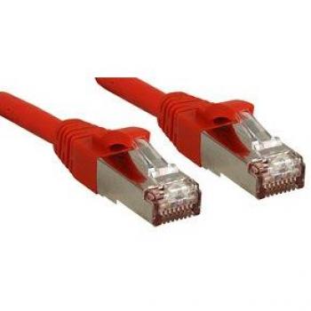Lindy Cat.6 SSTP / S/FTP PIMF Premium 0.5m cable de red 0,5 m Rojo