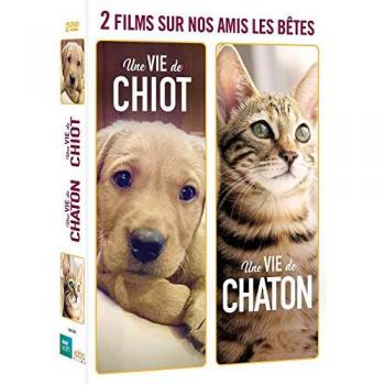 Coffret Doux Compagnons : Une Vie de Chiot et de Chaton