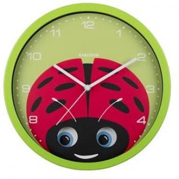 Horloge murale Karlsson Coccinelle Peekaboo