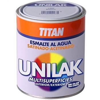 Unilak Esmalte al Agua Satinado en Blanco – 375 ml
