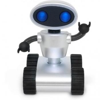 Hub USB Satzuma URH100 con 4 conectores, acabado plateado