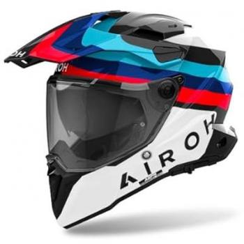 Casco Airoh Commander 2 Doom Negro Brillante Ultra