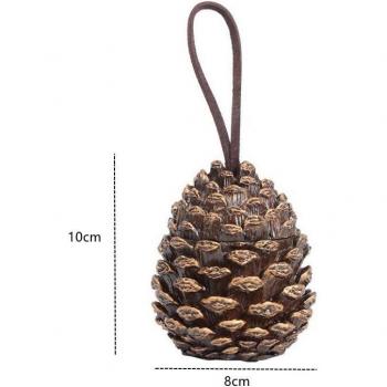 PineCone Craft Toothpick & Cotton Swab Keeper