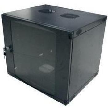 Armoire murale LogiLink - Gris foncé, RAL 7021 - 6U - 19
