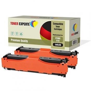 Pack Doble Toner Experto Negro HP 380X/312X