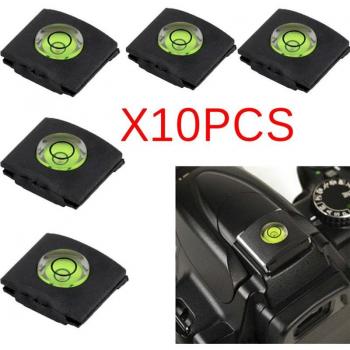 10Pcs Bubble Level Shoe Cover Caps for Canon Nikon Pentax