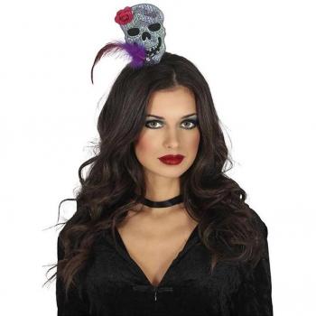 Diadema de Calavera Azul