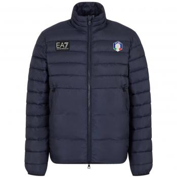 Emporio Armani 7 EA7 FISI Man Puffy Jacket M – Fisi Blu