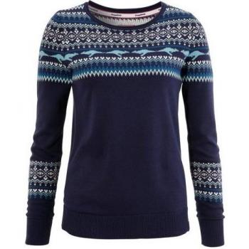KangaROOS Norwegerpullover „Eisblau“ – Winterfarbige Edition