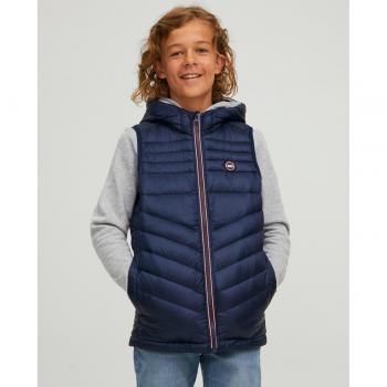 JACK&JONES - Chaqueta de abrigo para niño con capucha