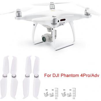 BRDRC 9455S Low-Noise Propeller Set with Mount Base for DJI Phantom 4 Pro/V2.0/Adv (2 Pairs)