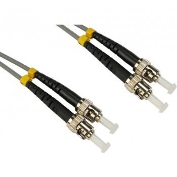 Cables Direct 1m OM1 ST-ST Fibre Optic Connection Cable