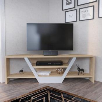 Skye Decor TV-Schrank, 36,8x120x35 cm, 100% Melaminbeschichtete Partikelplatte