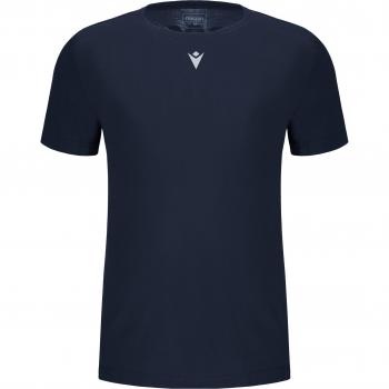 T-shirt Macron Mp 151 Hero Homme Bleu à Manches Courtes
