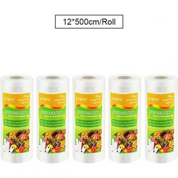 Sachets sous vide 5 rouleaux 12/17/20/25/28*500cm