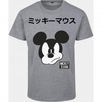 Merchcode Herren T-Shirt Mickey Grau
