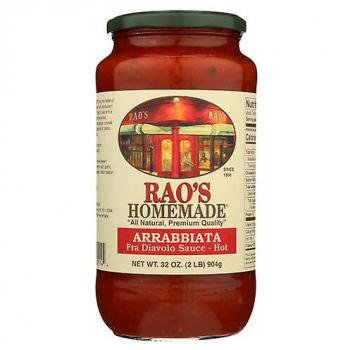 Raos Rao Sauce Arrabbiata Fra Diavolo Piquant, Pack de 6 Flacons 32 oz