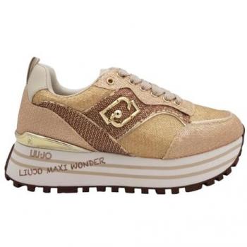 Liu Jo Sneakers Maxi Wonder 73 BF4007 PX520 Goldfarben