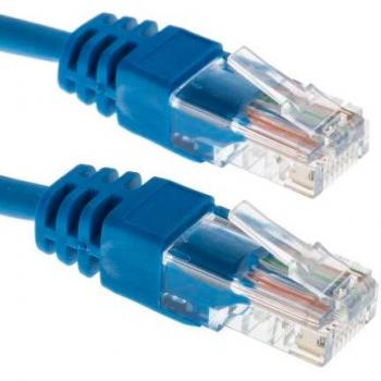 Rs Pro Patchkabel Cat5e UTP LSZH Blau 25m
