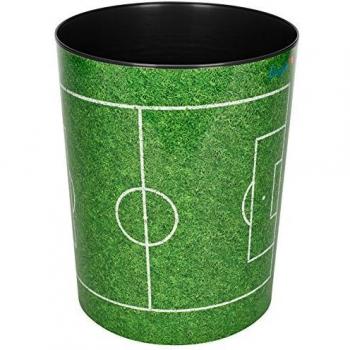 Läufer Papierkorb Motivposter 13 Liter Fußballfeld