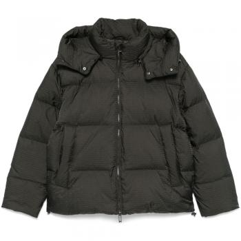 Emporio Armani Military Green Coat with Removable Hood 2X-Large