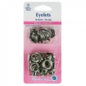 10.5mm Silver Fastener