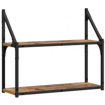 VidaXL Stante a muro Legno d'epoca 60 x 21 x 51 cm