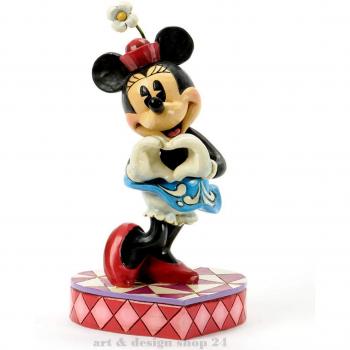 Enesco Jim Shore 7-Inch Minnie Love Symbol Collectible Figure