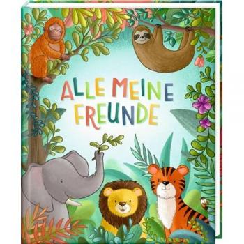 COPPENRATH 95641 Freundebuch: Wilde Tiere - Alle meine Freunde