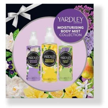 Yardley 3 x 50ml Body Mist- Gardenia & Cassis + Freesia & Bergamot + Lilac & Pear Set