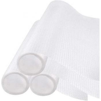 Alfombrillas de Protección Antideslizantes de Eva, 3 Rollos para Refrigerador y Cajones, 45x150 cm