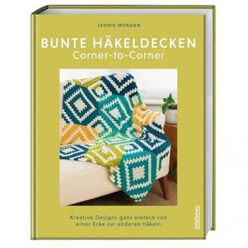 Bunte Häkeldecken Corner-to-Corner