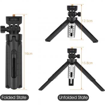 5 Levels Adjustable Mini Phone Tripod Stand
