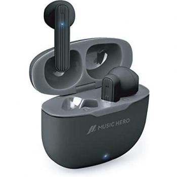 SBS Auricolari TWS Twin Flow con Controlli Touch e Ricarica Veloce - Nero