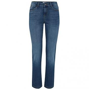 B.Young ByLola Pantalones Vaqueros de Mujer Flared Blue