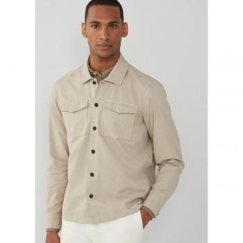 Sobrecamisa Hackett London beige para hombre