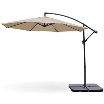 Ombrellone Rotondo Offset 300cm Beige