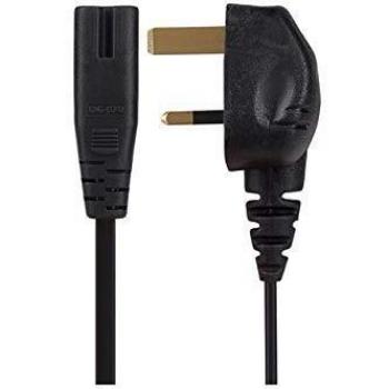 C7 Fig 8 to UK 3‑Pin Power Lead – 2 m, 3 A