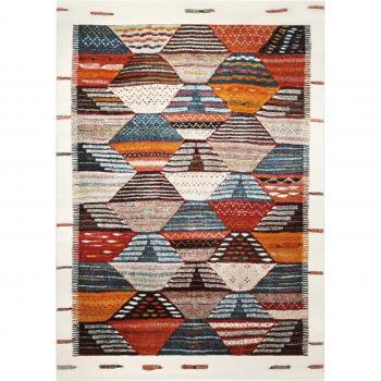 Wecon HOME „Modern Berber“ – Wohnzimmerteppich – Größe B: 160 × 225 cm – 13 mm Dicke – bunter Markenteppich