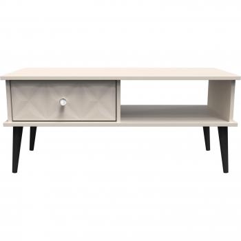 Toledo 1 Drawer Coffee Table (Ready Assembled)