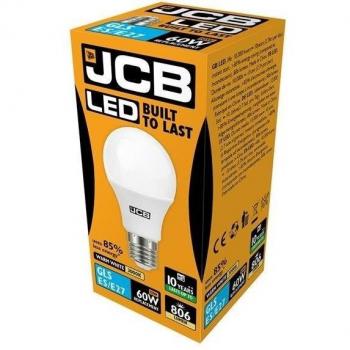 JCB LED A60 806 lm Opale 10W Lampadina E27 2700K One Size